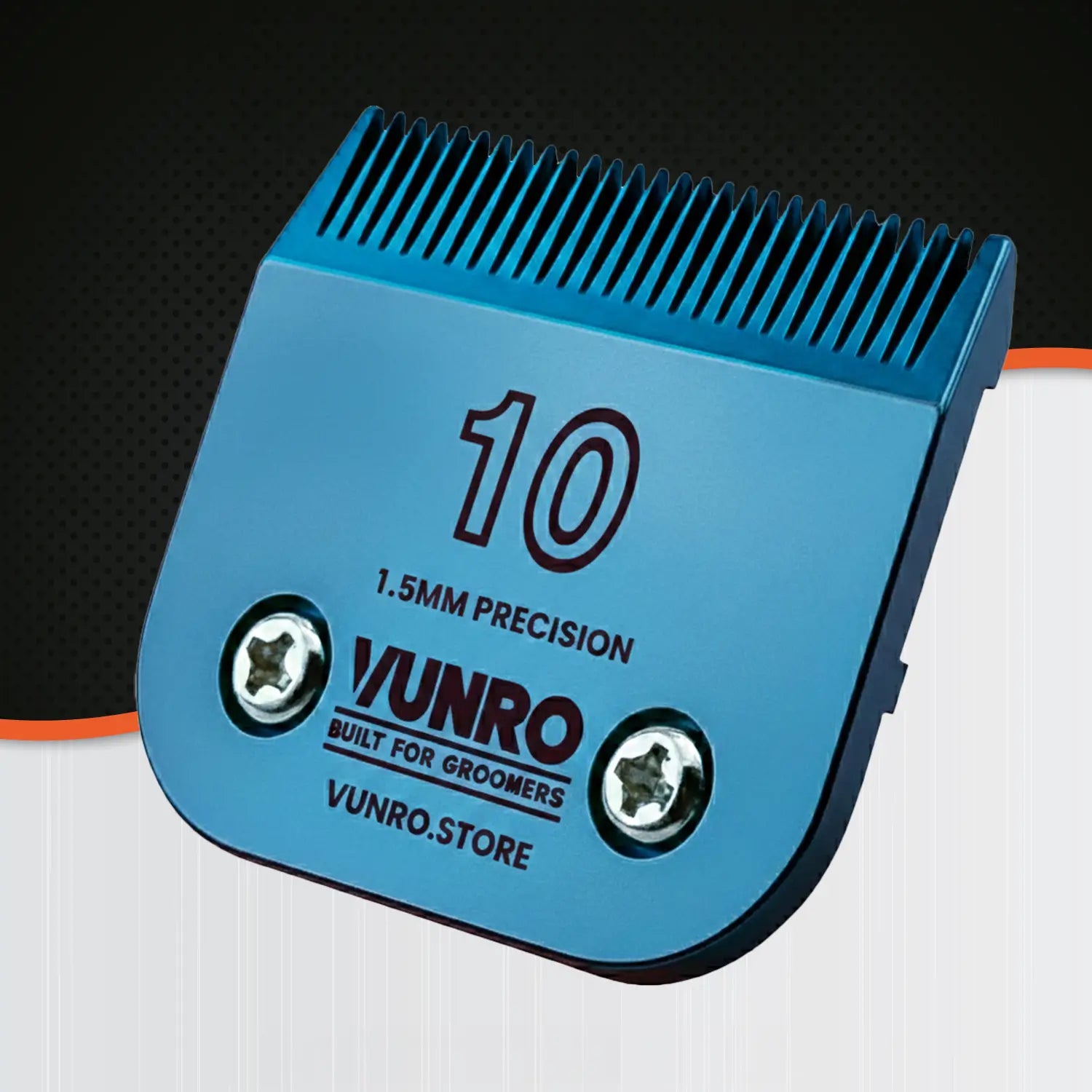 10# Blue Steel Dog Clipper Blade (1.5 mm) by VUNRO